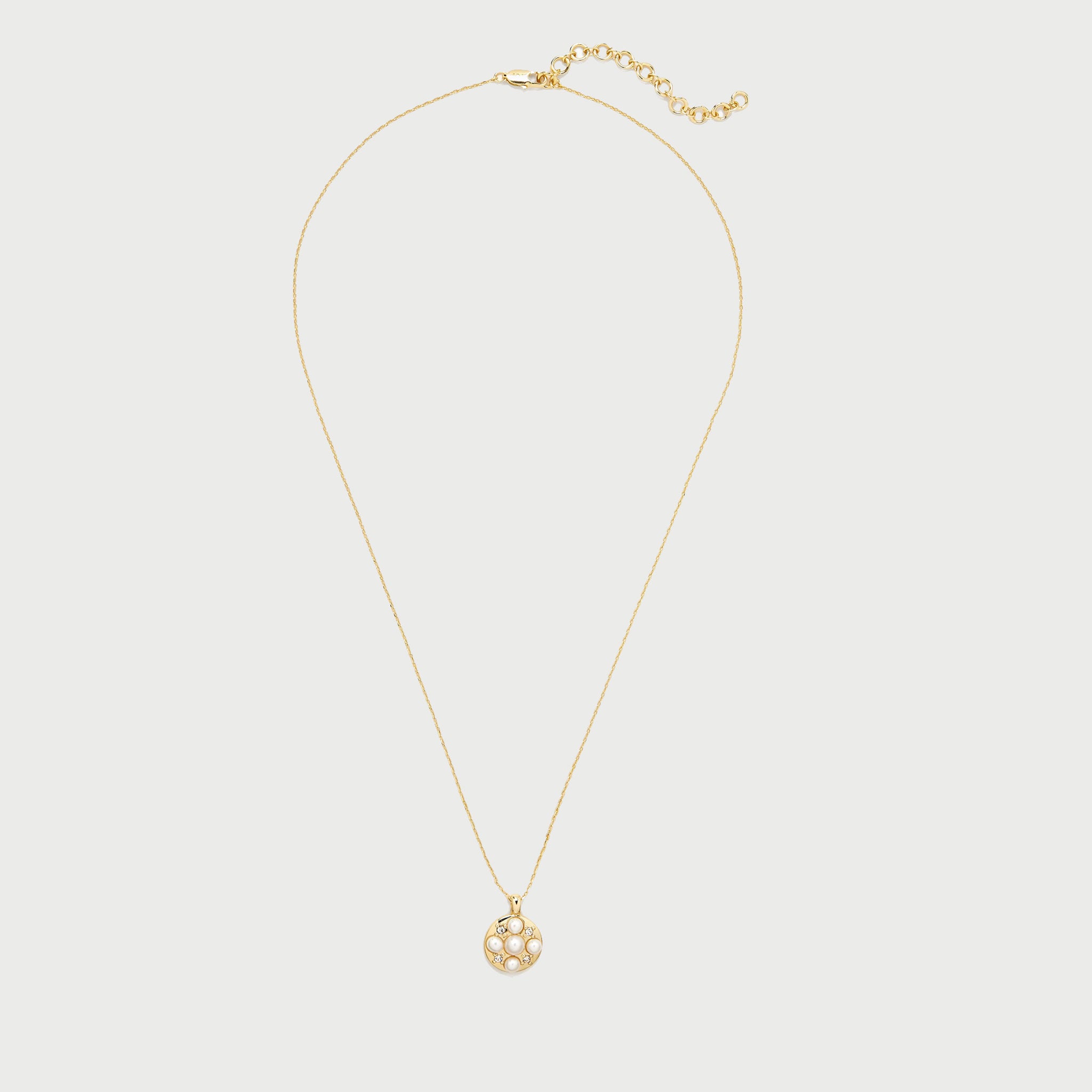 POTOSKA x YOJ Stan Pearl Mini Pendant Necklace in Gold